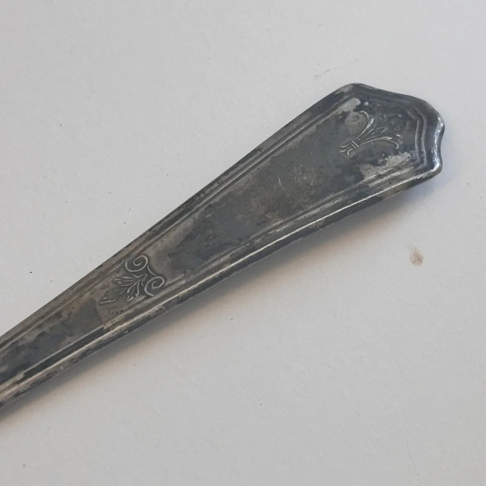 Vintage Silver Plated Ornate Cake Server‎ Pie Server Floral Engraved Server